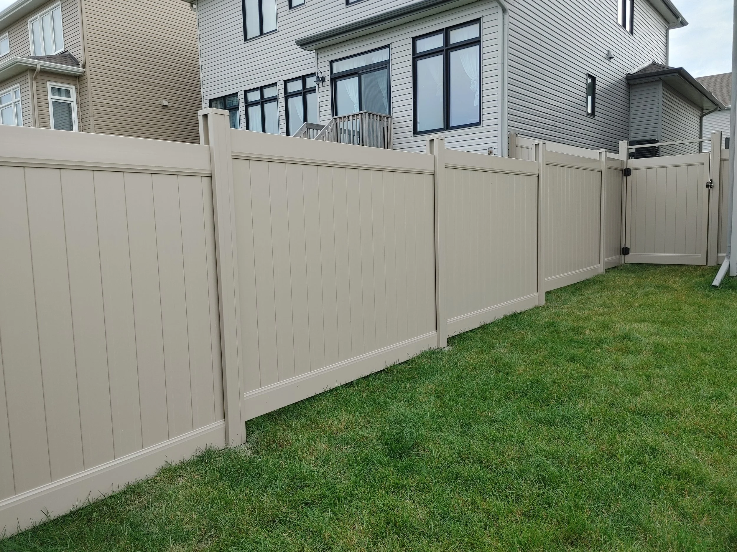 Adobe PVC Fence Project