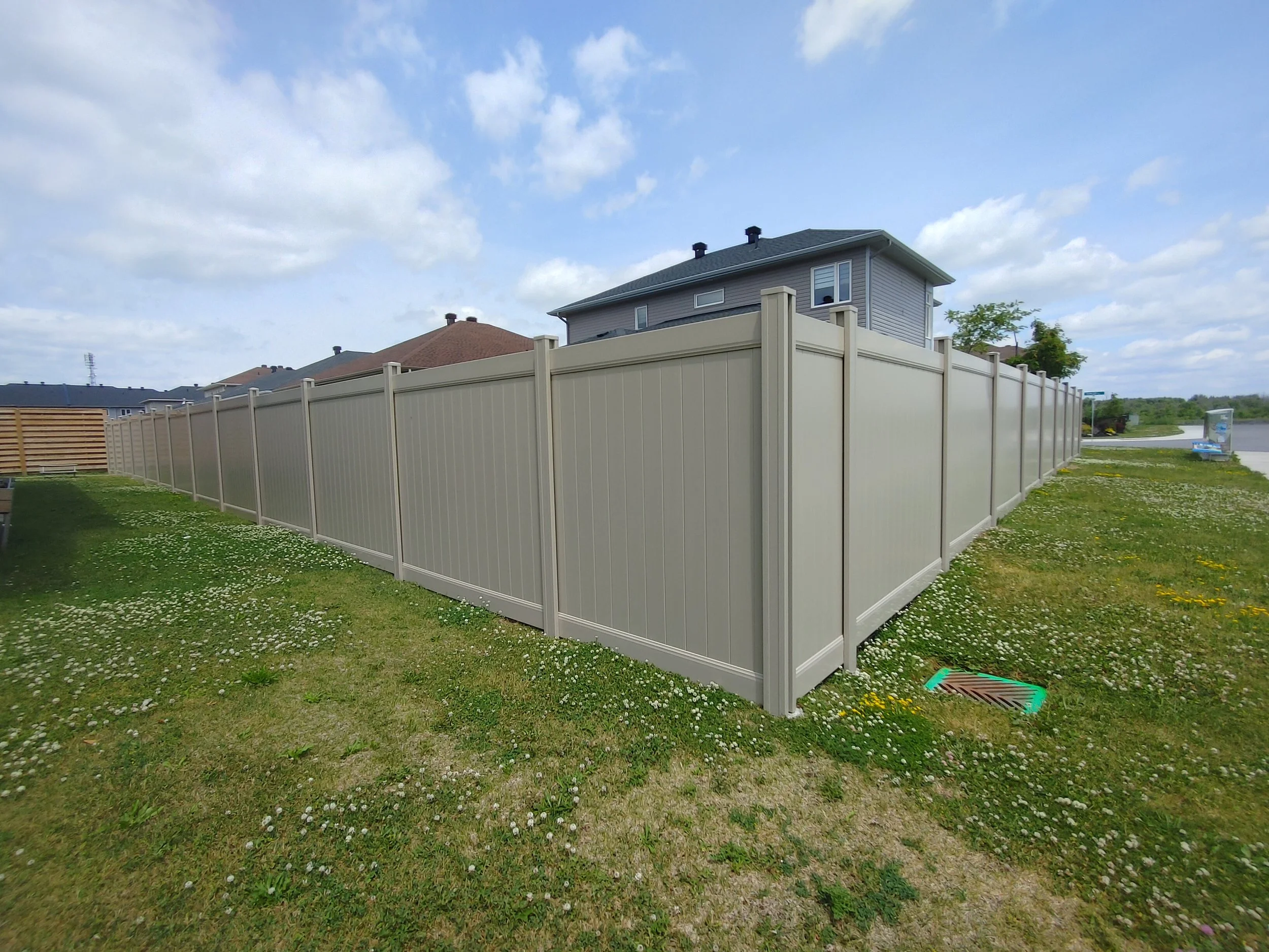 Adobe PVC Fence Project