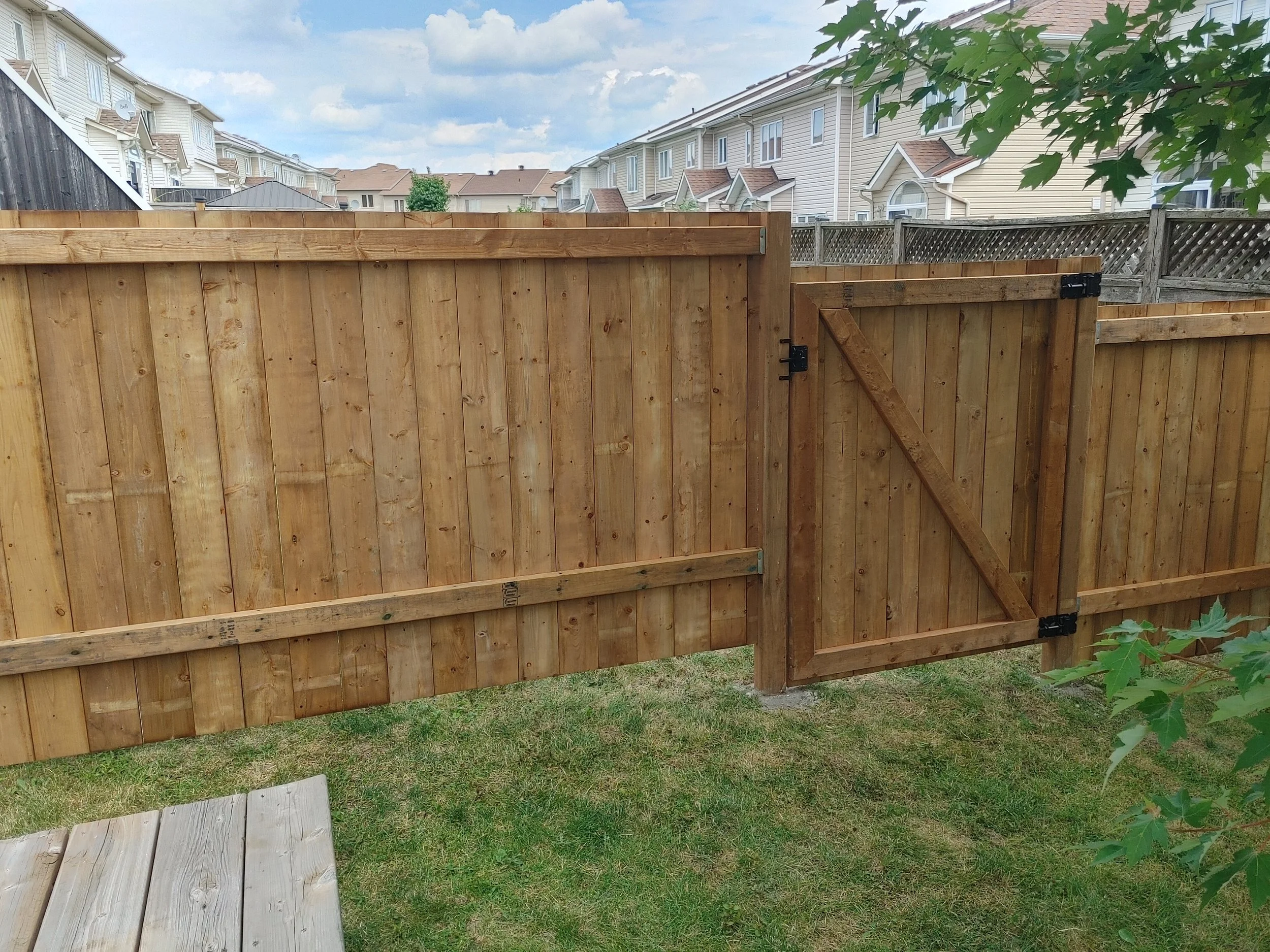PT Wood Fence Project