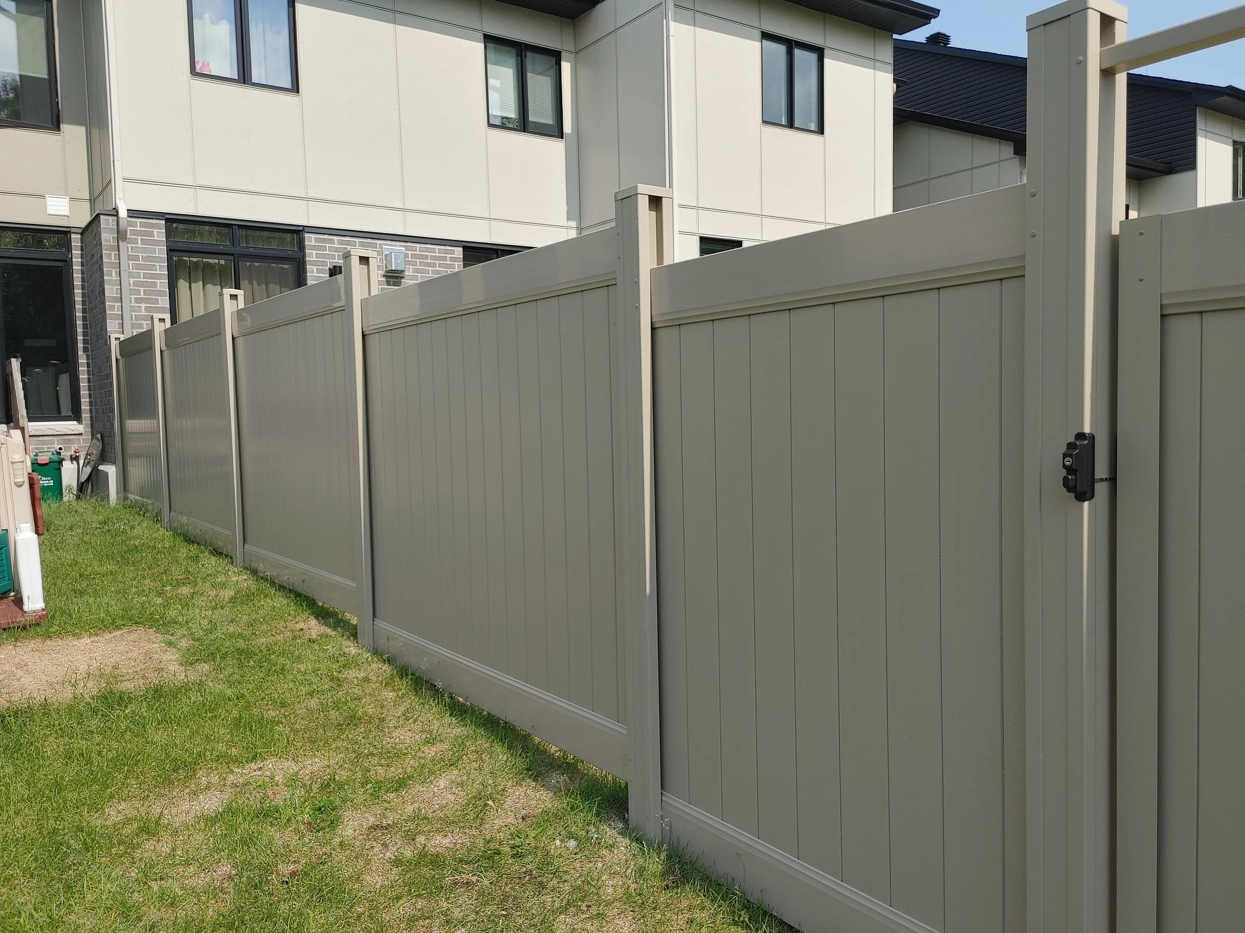 Adobe PVC Fence Project