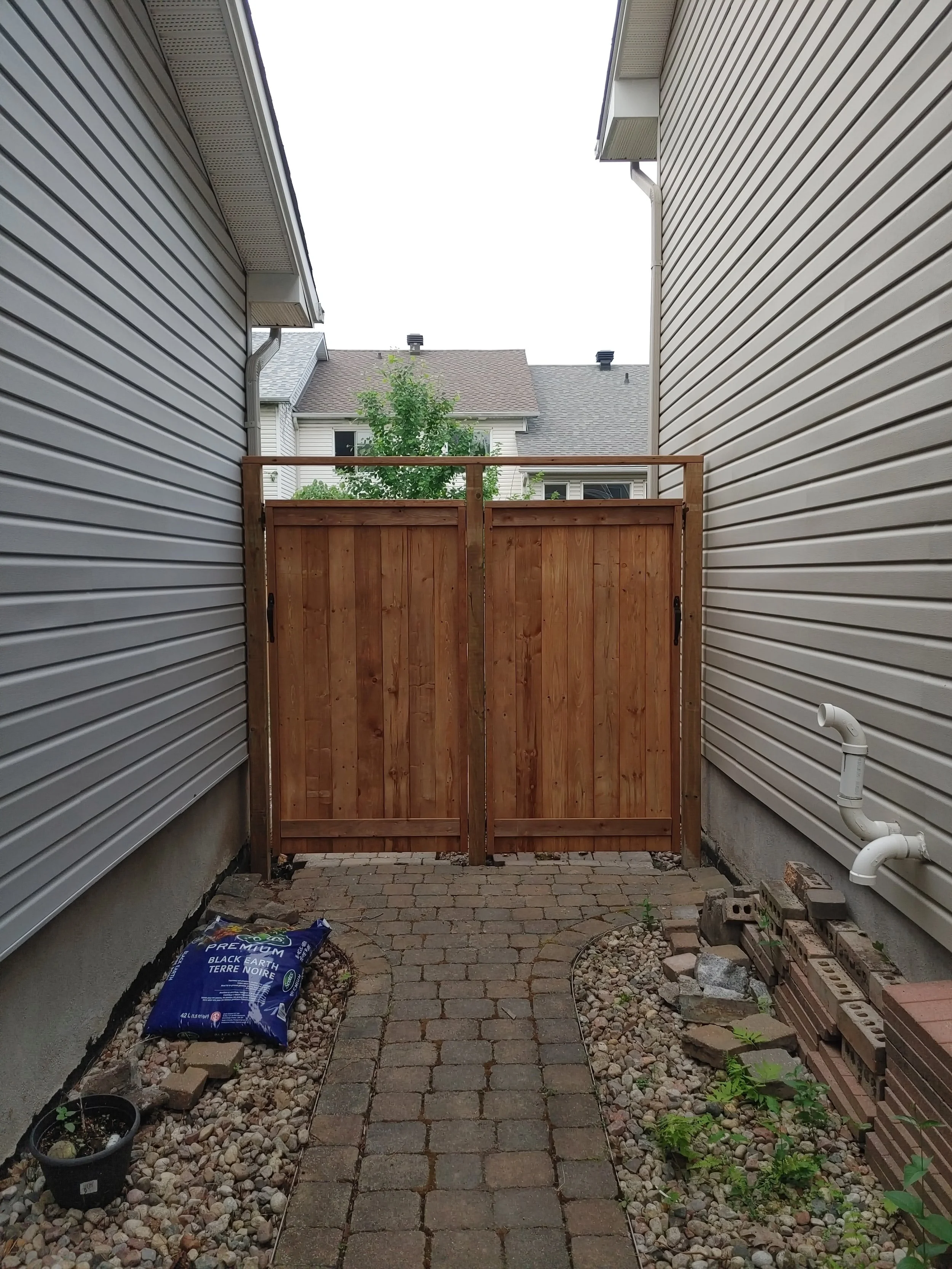 Wood Pressure Treated Fence in Kanata, 2025. StandArt Fence 