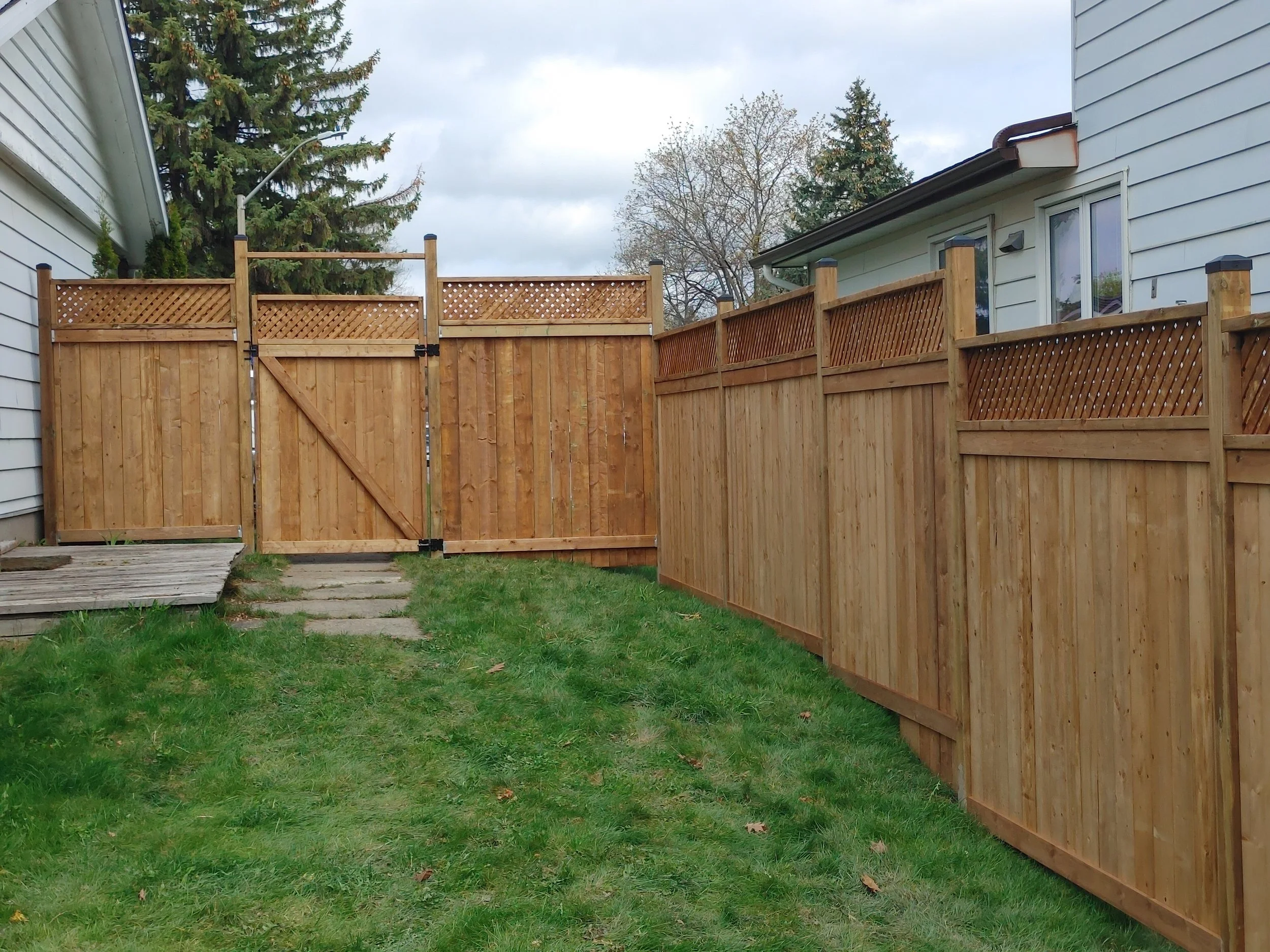 PT Wood Fence Project