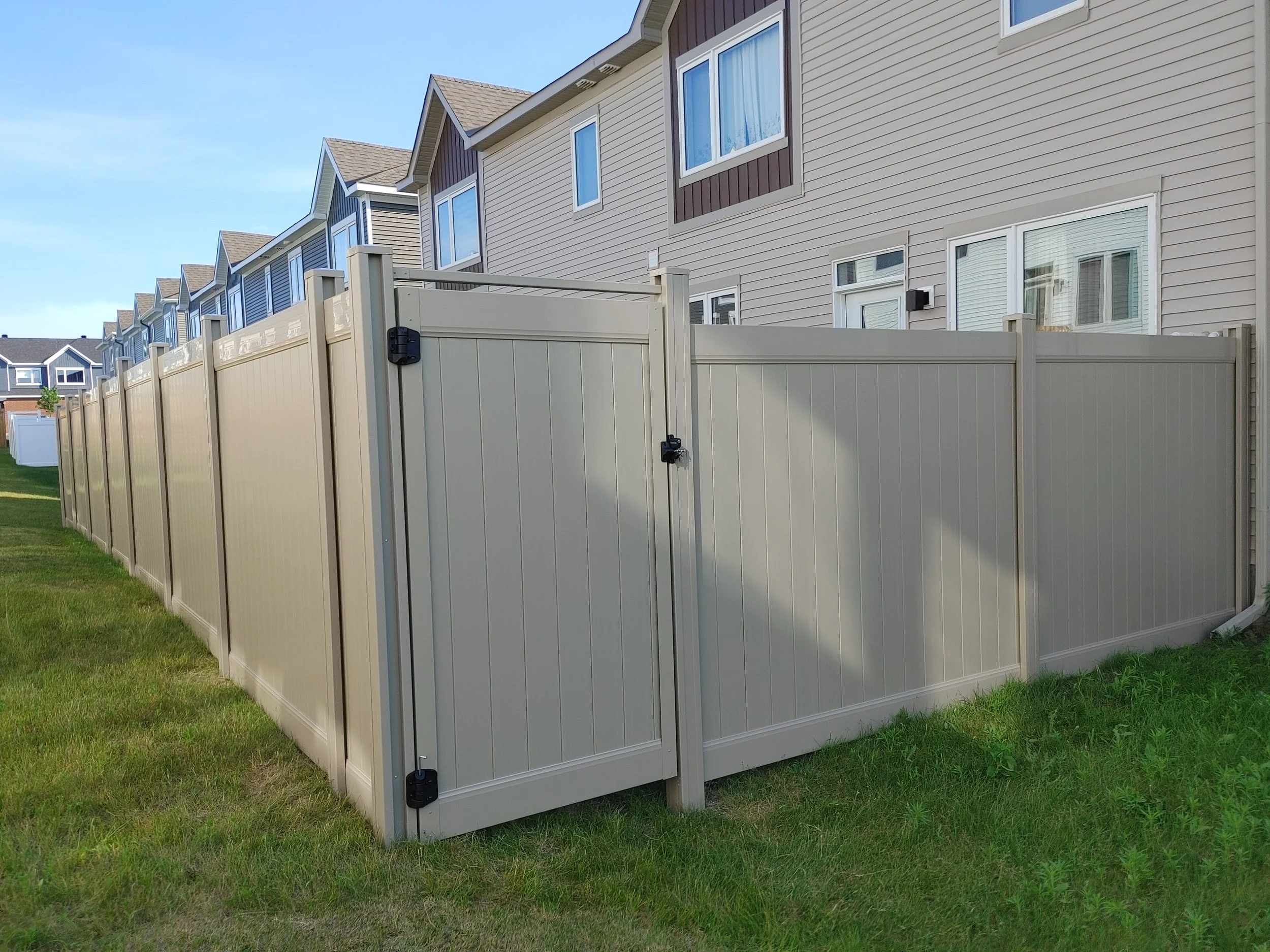 Adobe PVC Fence Project