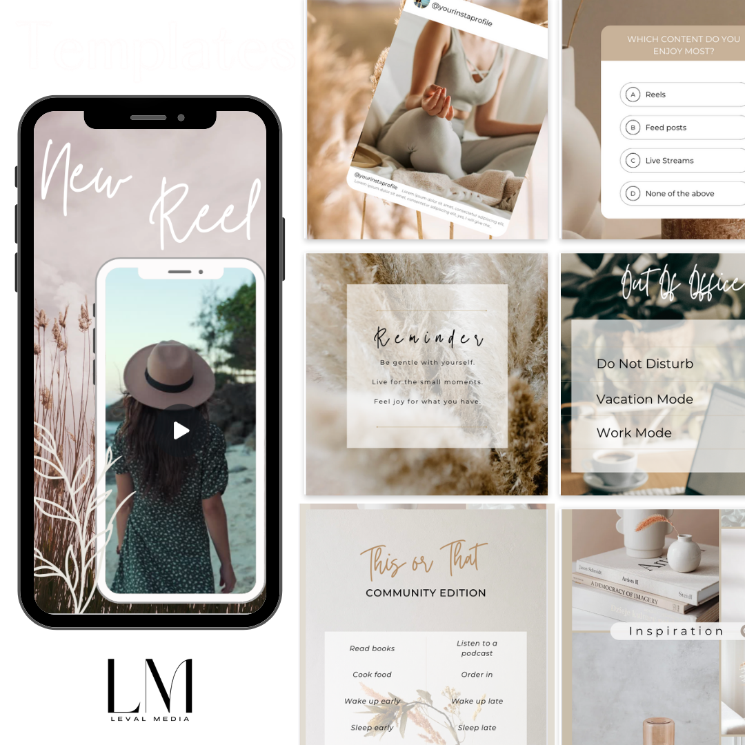 Templates: Faceless Bohemian Collection