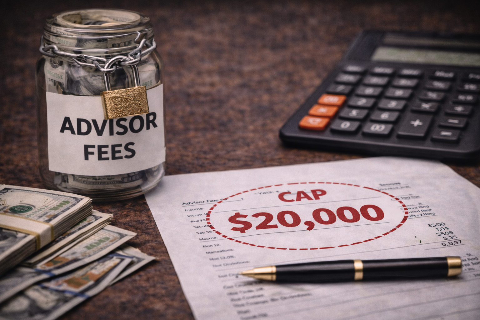 Why I Cap My Fees at $20,000