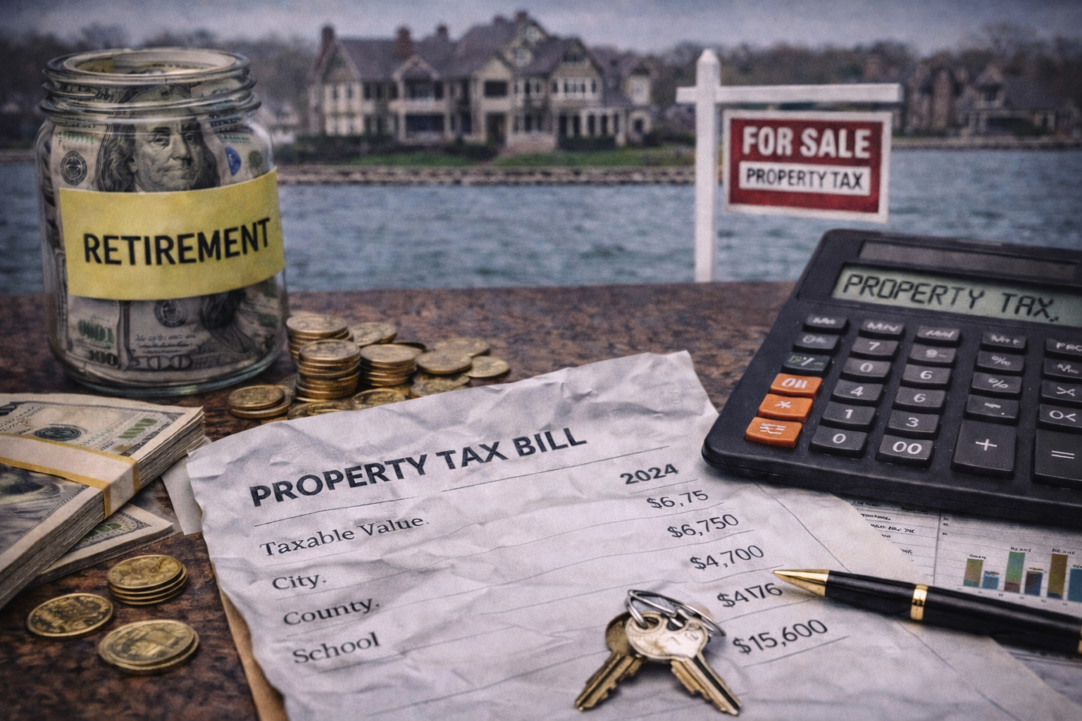 How Property Taxes Affect Retirement in the Pointes