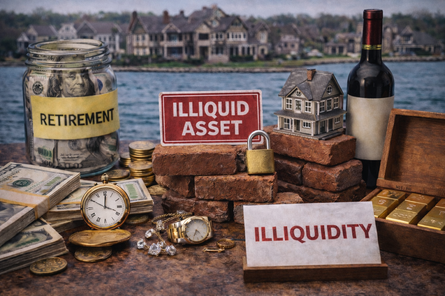 Why Some Grosse Pointe Retirees Feel Rich — But Are Illiquid