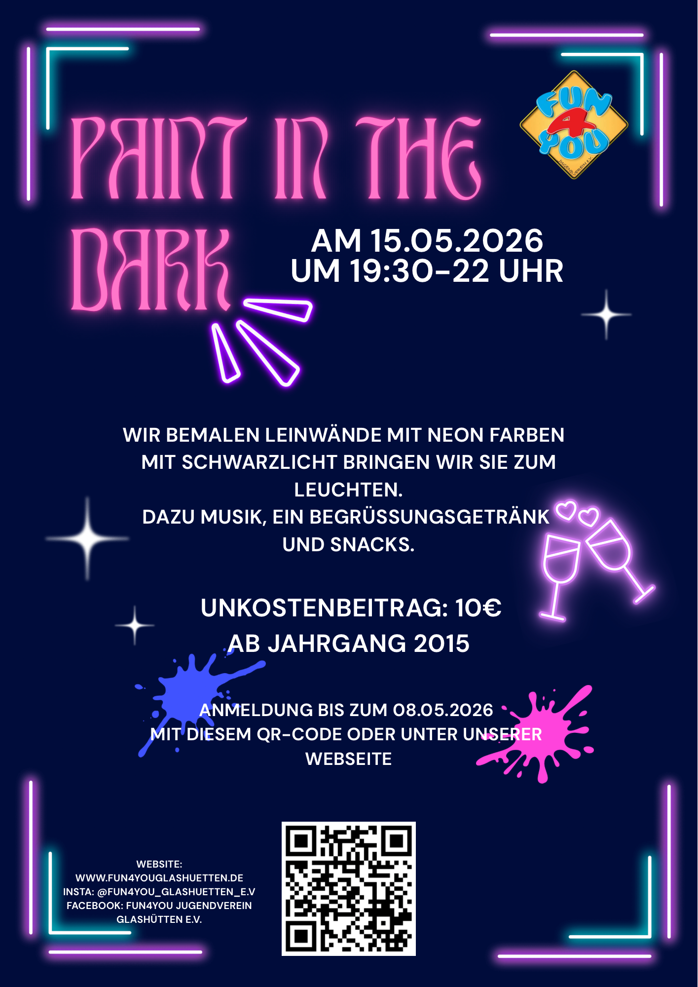Paint in the dark