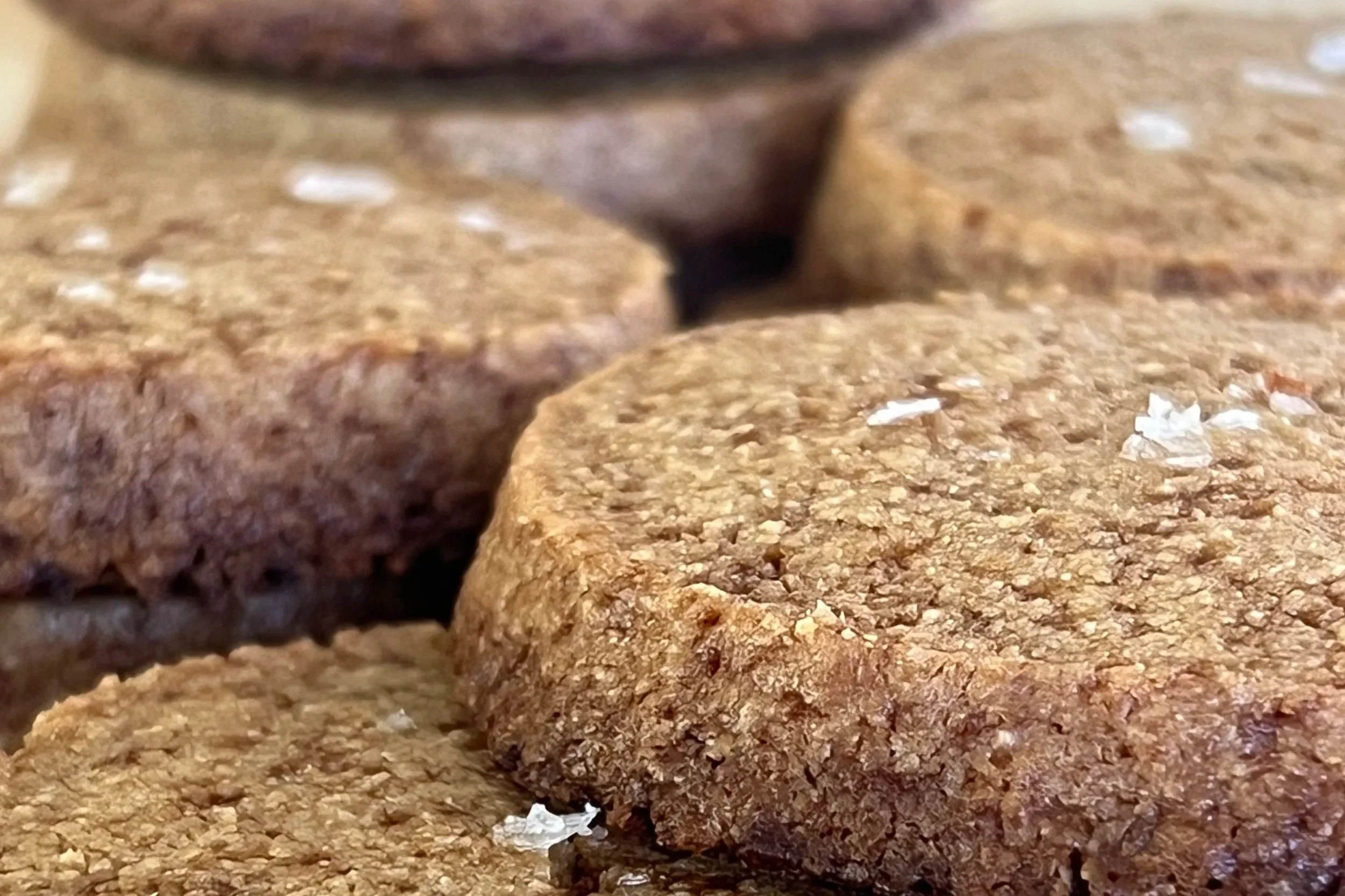 Sourdough Shortbread Cookies