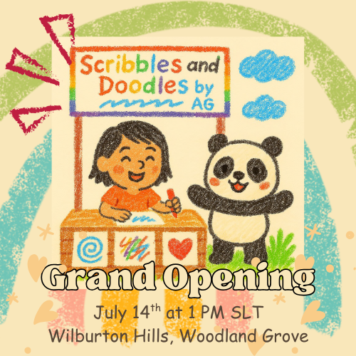 SCRIBBLES & DOODLES GRAND OPENING