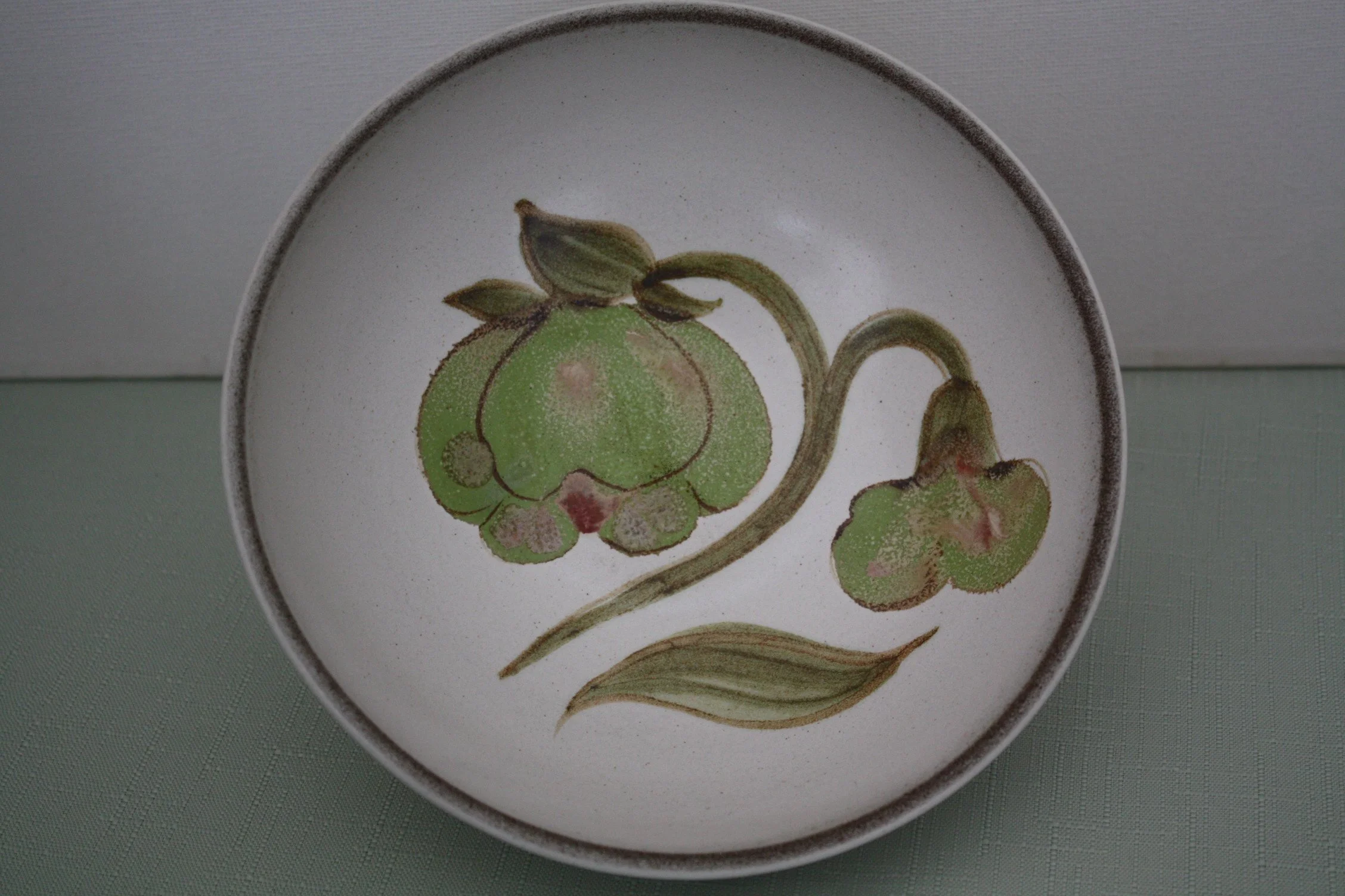 DENBY TROUBADOR 8" PLATES TWO AVAILABLE