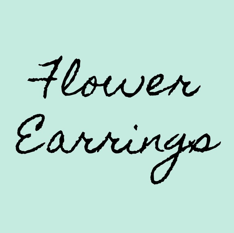 Flower Earrings
