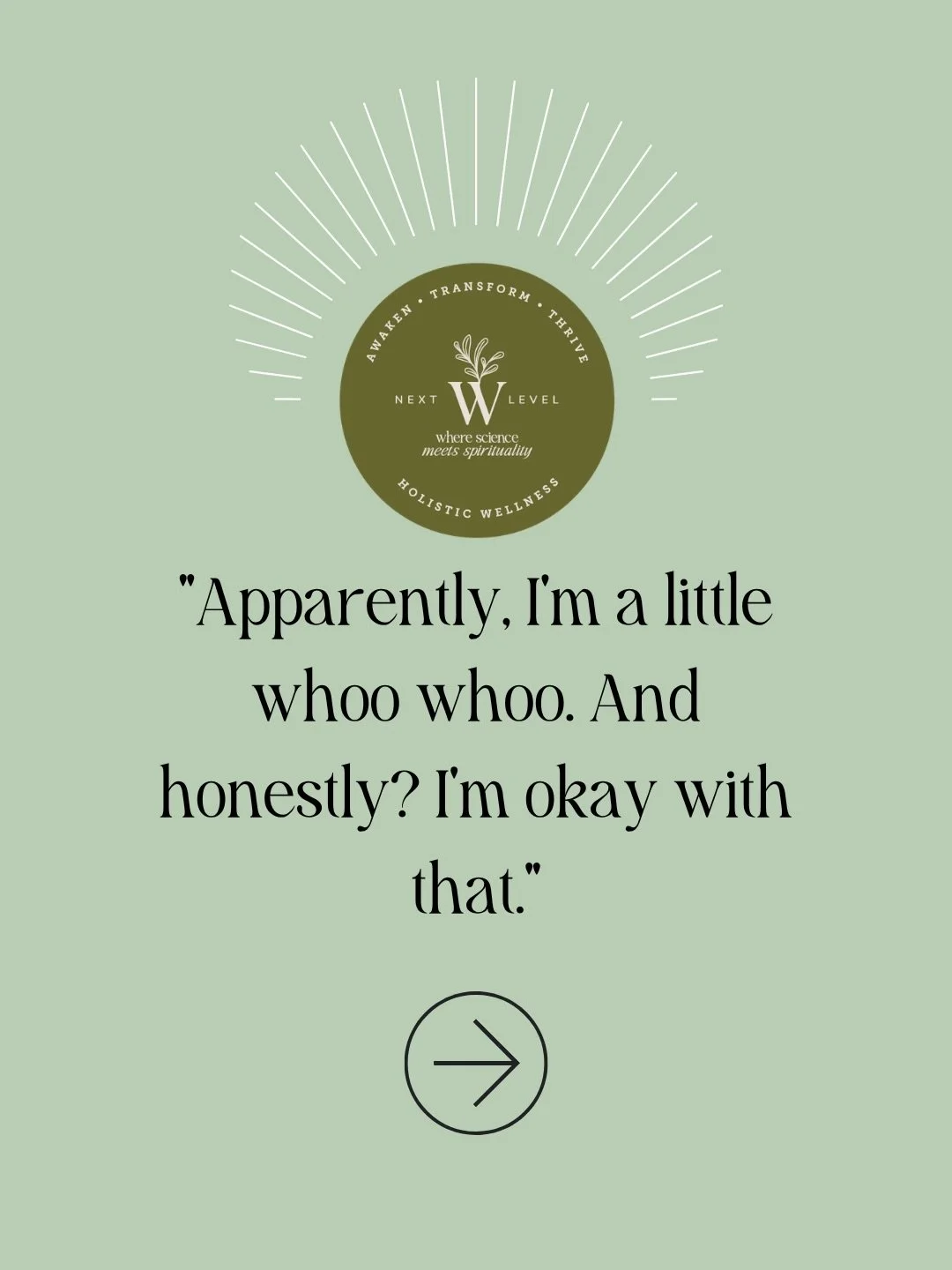 We live in a society where these powerful tools may seem strange and to some even downright weird. 

I embrace the weird and use these powerful tools to help me navigate in a world that tries to control us through fear of the unknown and by taking ou