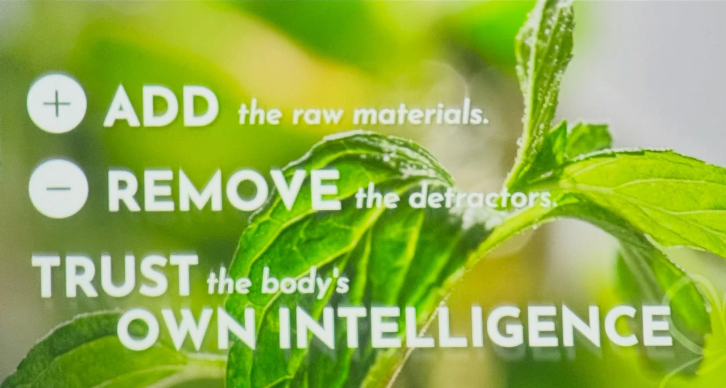 It&rsquo;s really simple. 
Health does not have to be complicated. 

Remove the toxins and replace them with nutrients and the building blocks your body needs. 

Adding love, community and relationship. 
Emotional regulation. 

Okay&hellip;I know it&