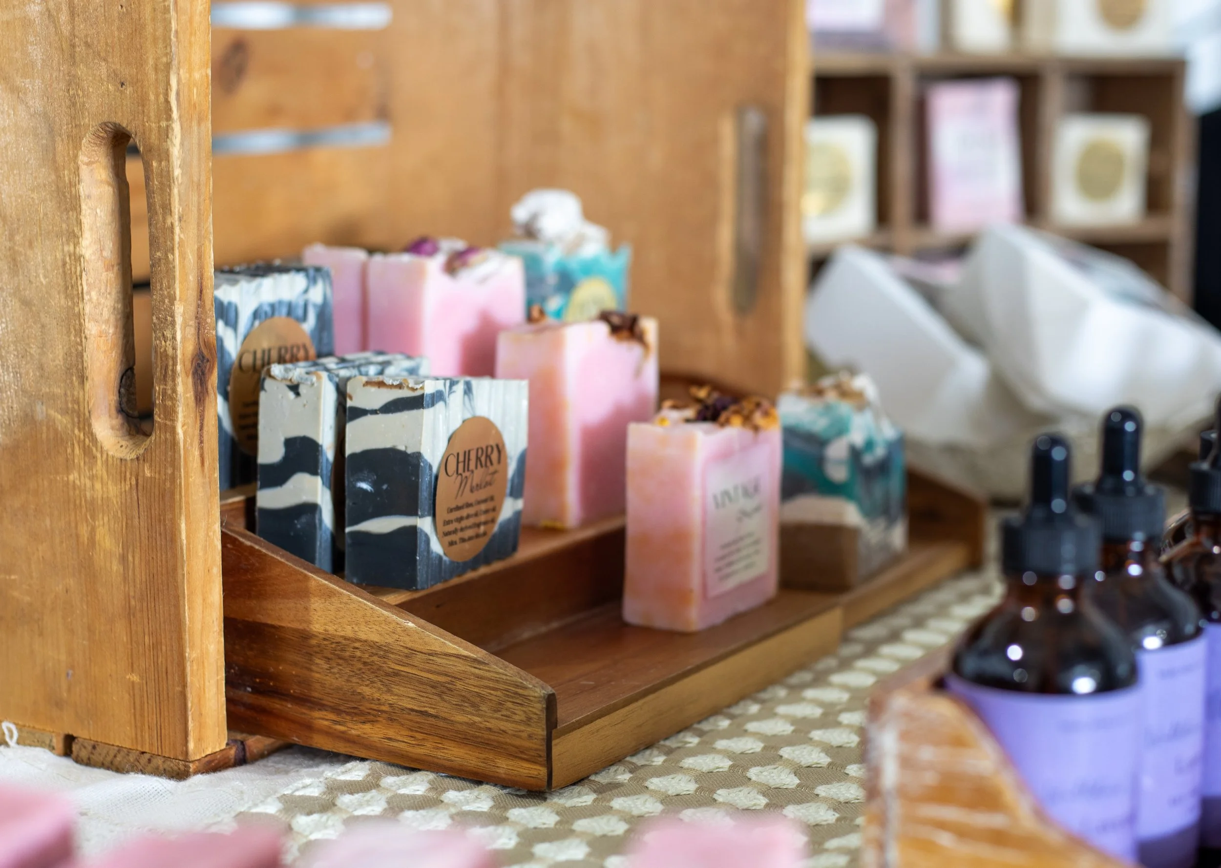 inland empire business branding photo of handmade soaps, book a photographer.