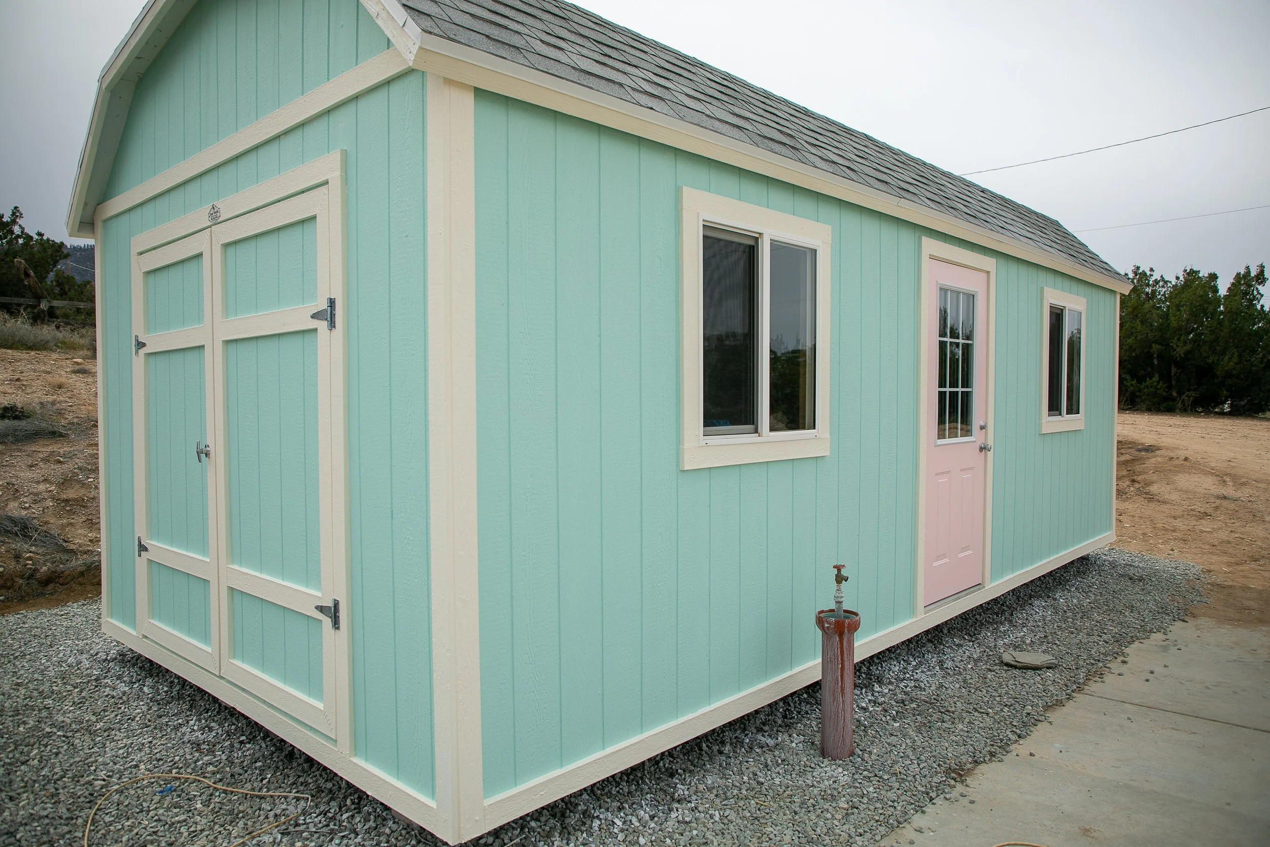 How I Turned a Backyard Shed Into a Magical Portrait Studio