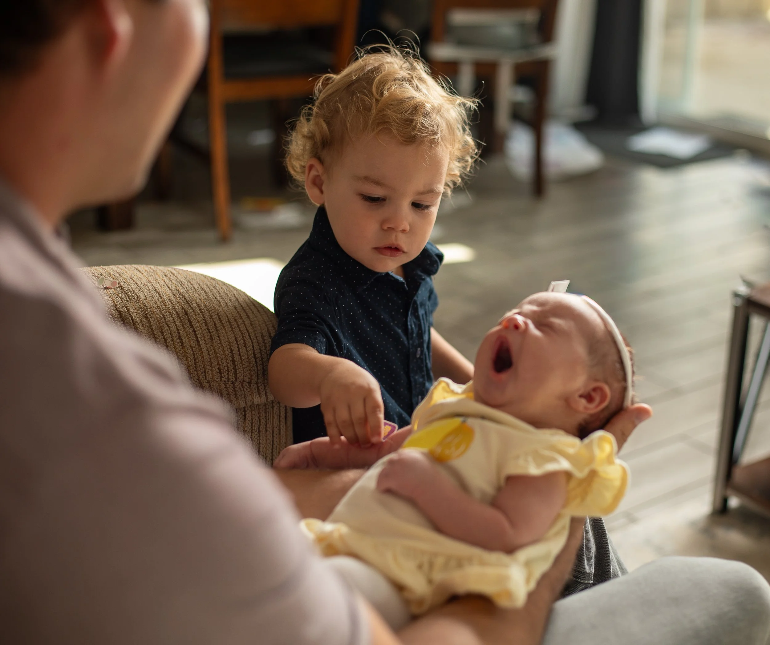 generational photo with parents and kids, phelan family photographer