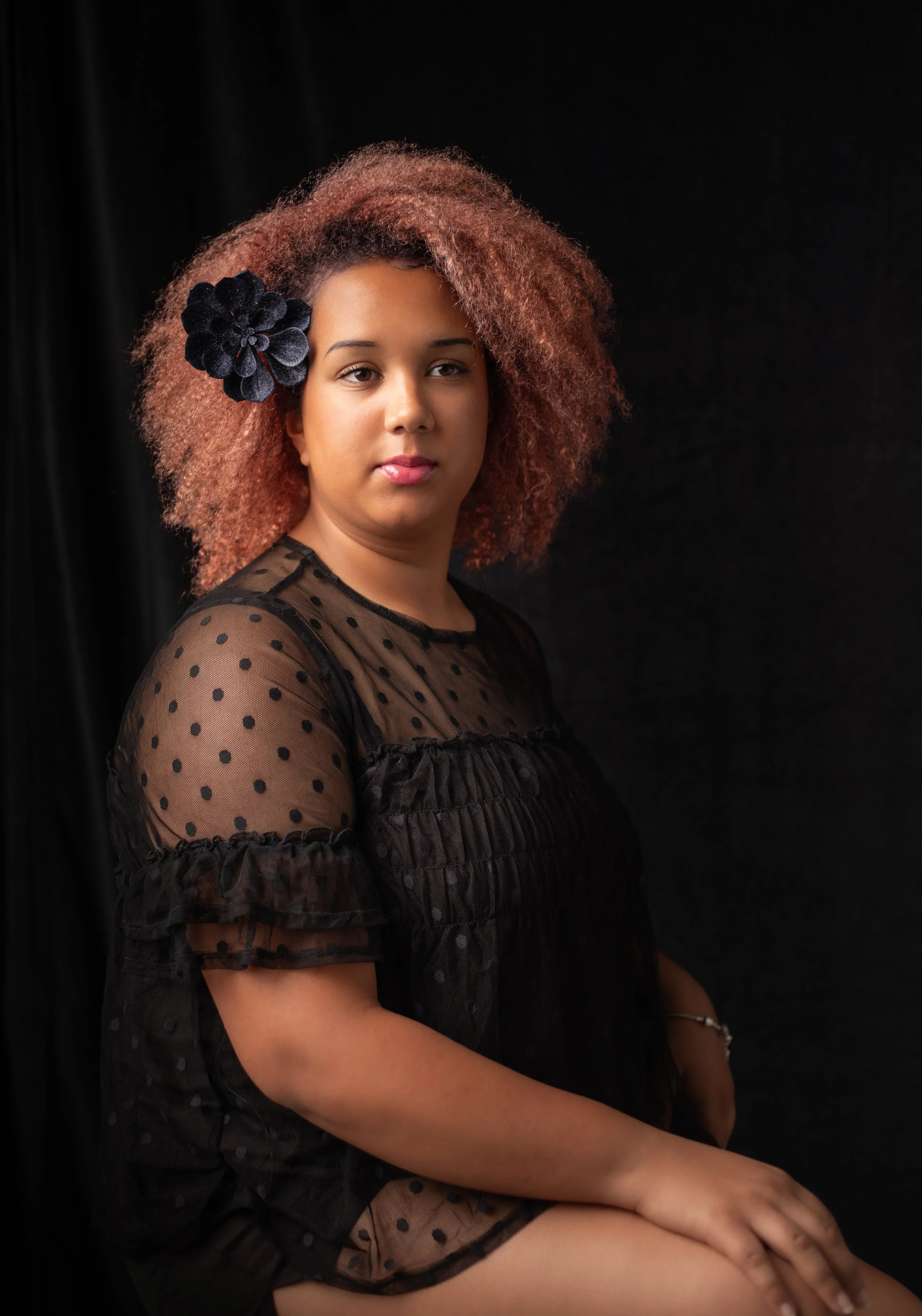 Senior portraits for a high desert high school graduate.