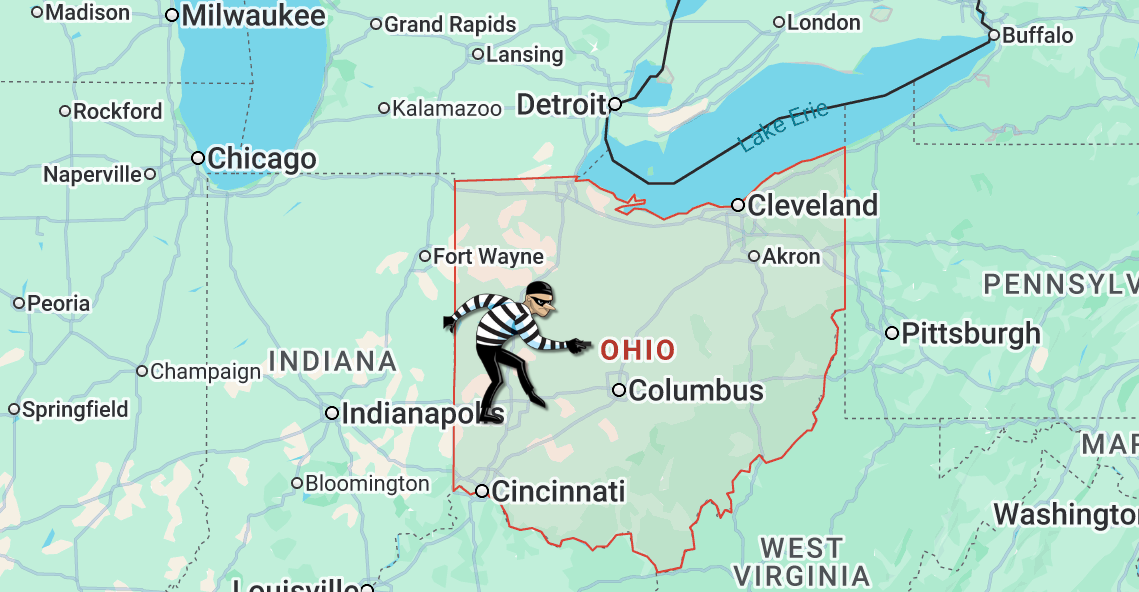 ohio map