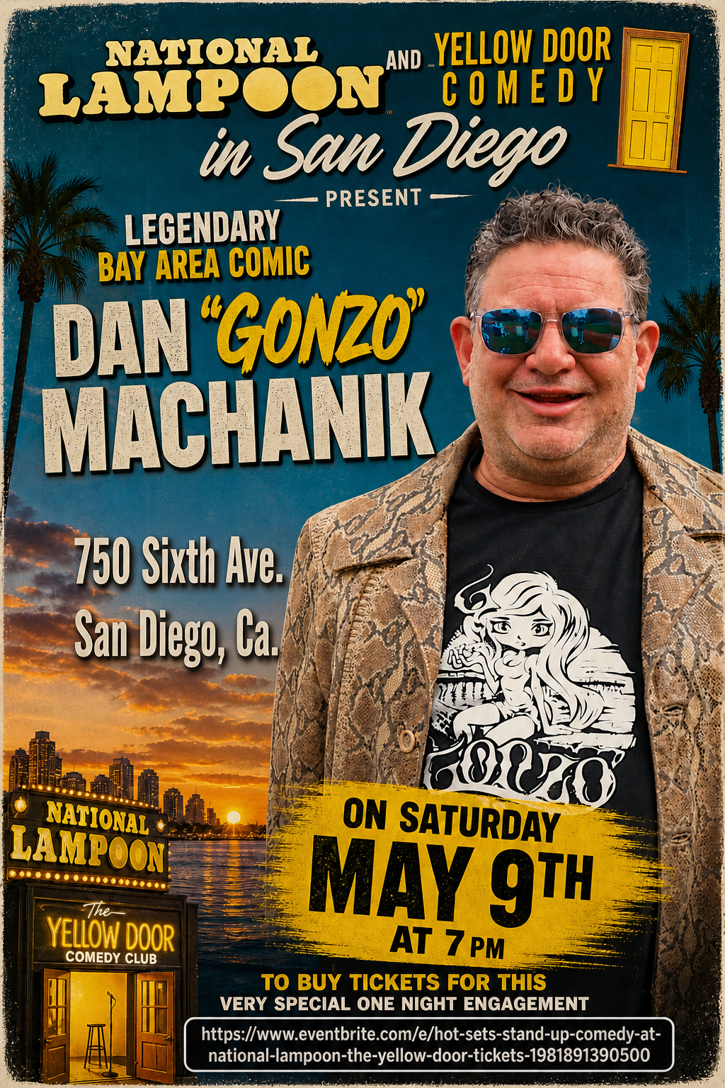 National Lampoon &amp; Yellow Door Comedy San Diego