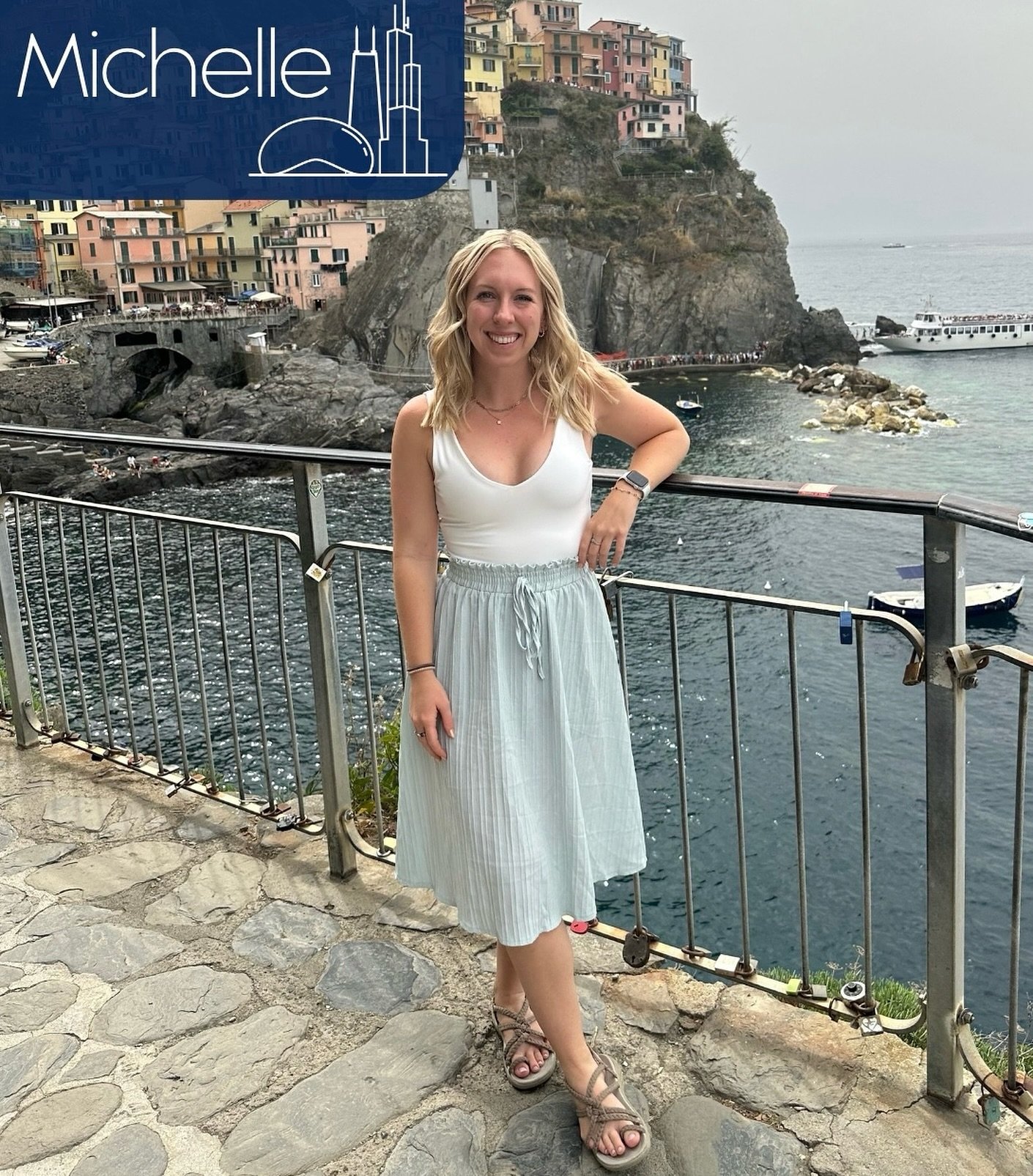 Choreographer of the week: Michelle Pretto💙

Favorite style: lyrical/contemporary
&ldquo;I love dancing because it allows you to tell a story and express yourself through movement instead of words. I joined because I missed dancing and wanted to mee