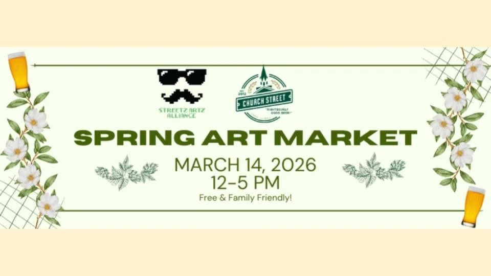 Spring Art Market at Church Street Brewing