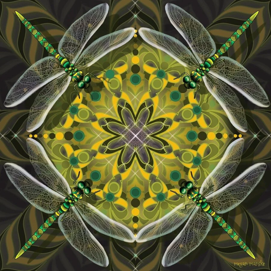 “Dragonfly Mandala”