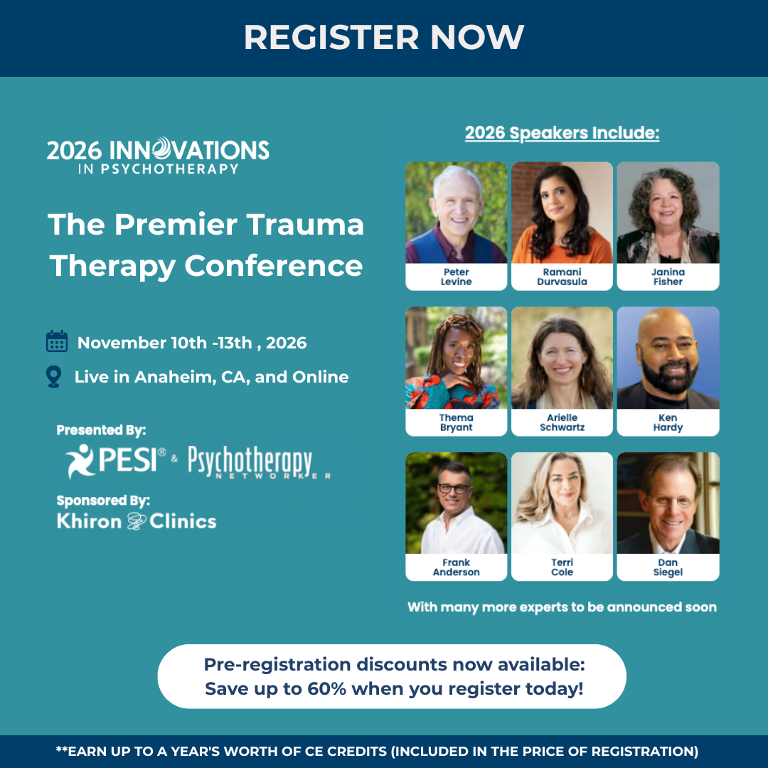 2026 Innovations in Psychotherapy&nbsp;