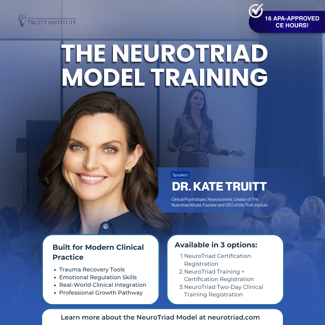 The NeuroTriad Model Two-Day Training in Olathe, Kansas