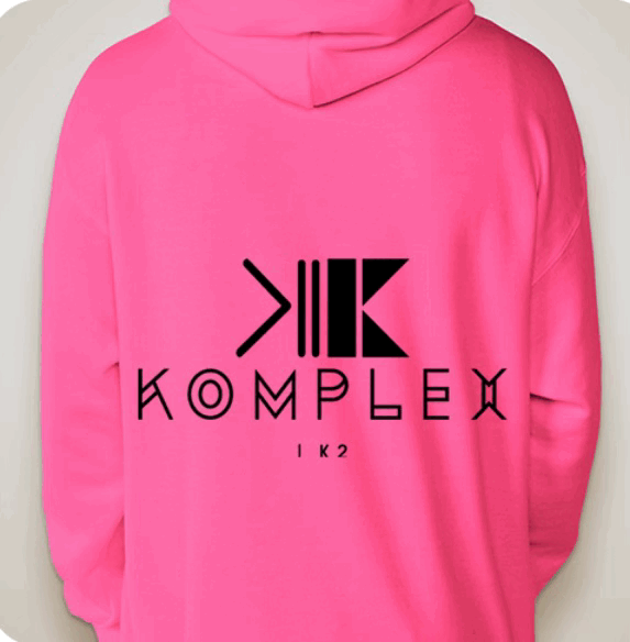 PINK KOMPLEX HOODIE