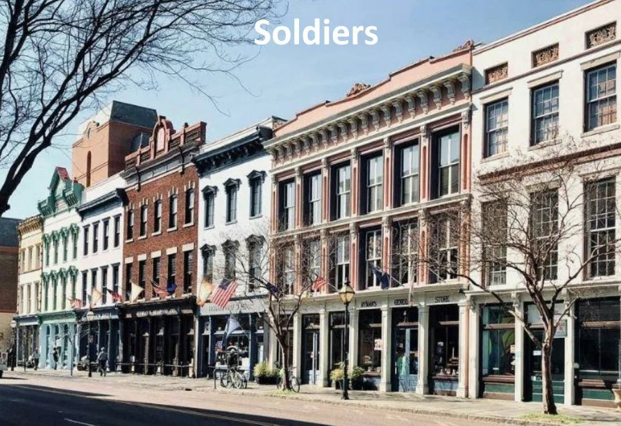 What Are "Soldier Buildings"? And Why Do They Make Great Cities?