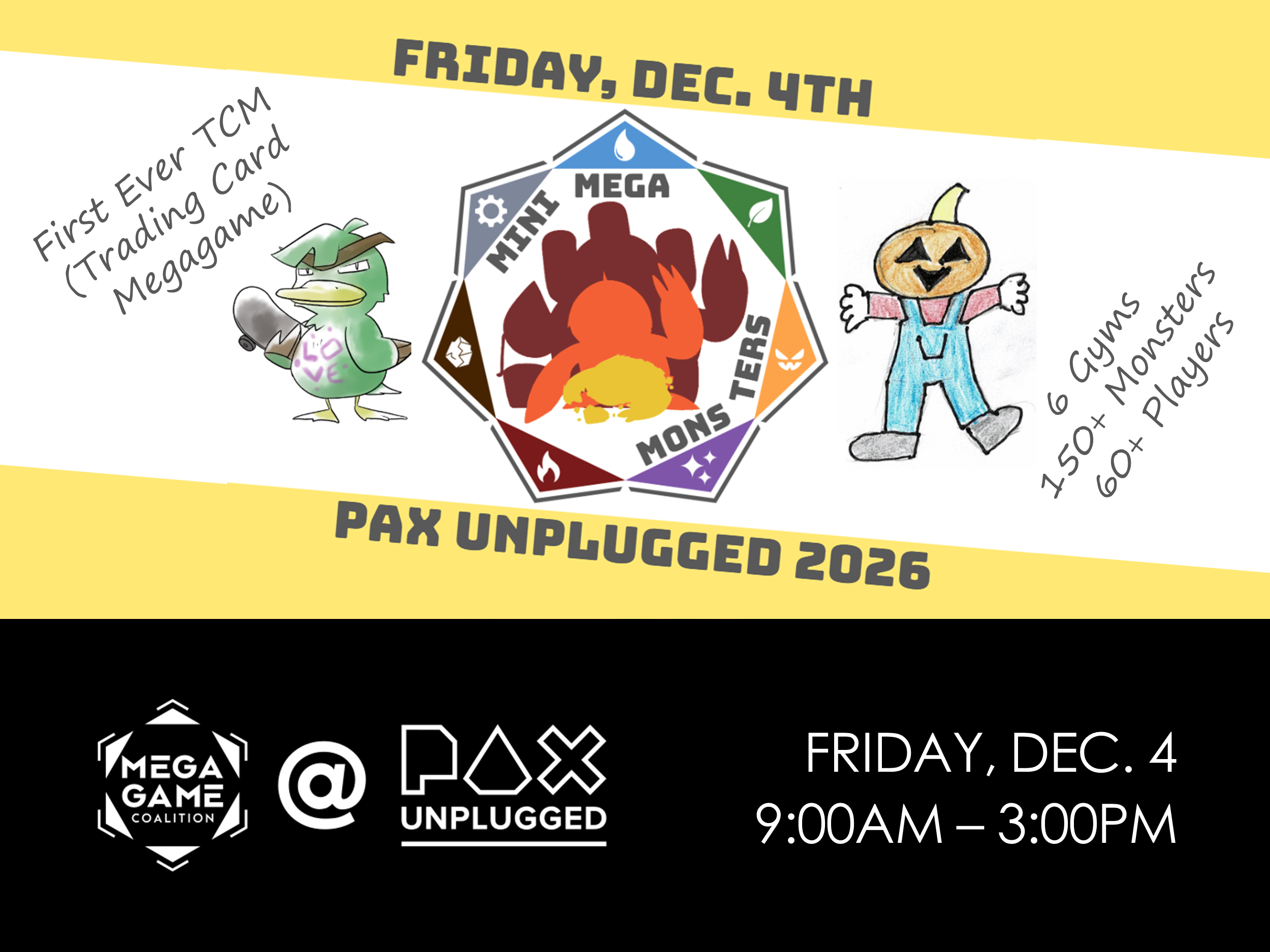 Mini Mega Monsters @ PAX Unplugged 2026