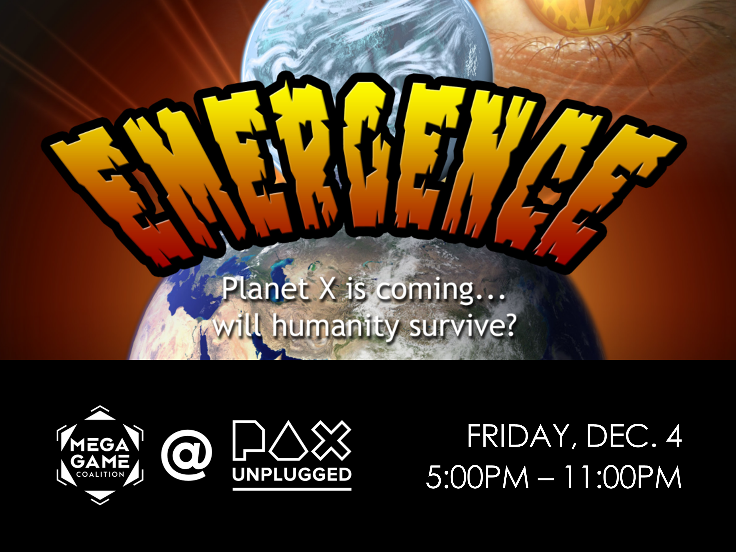 Emergence @ PAX Unplugged 2026