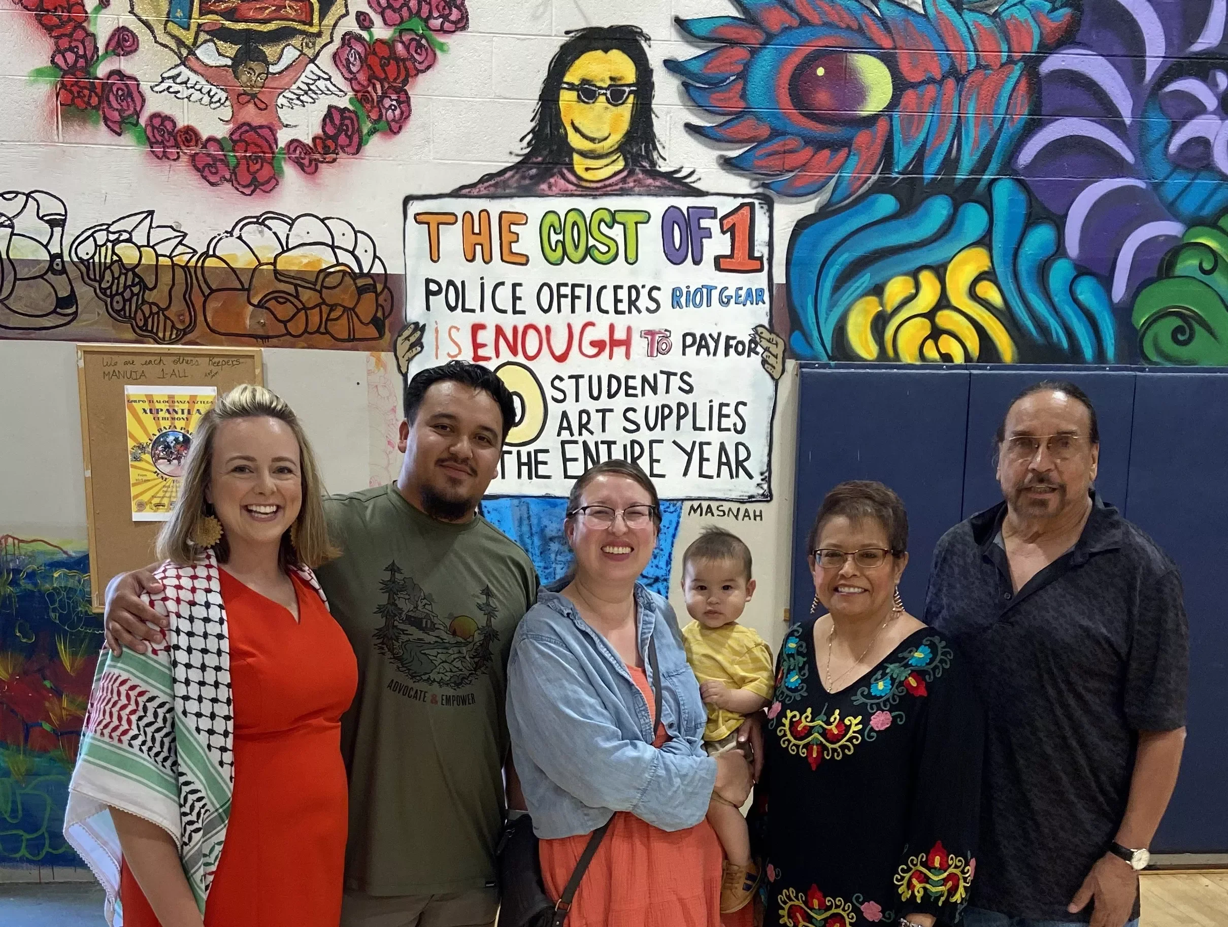 The Globeville Elyria Swansea Community Investment Fund volunteer committee members.