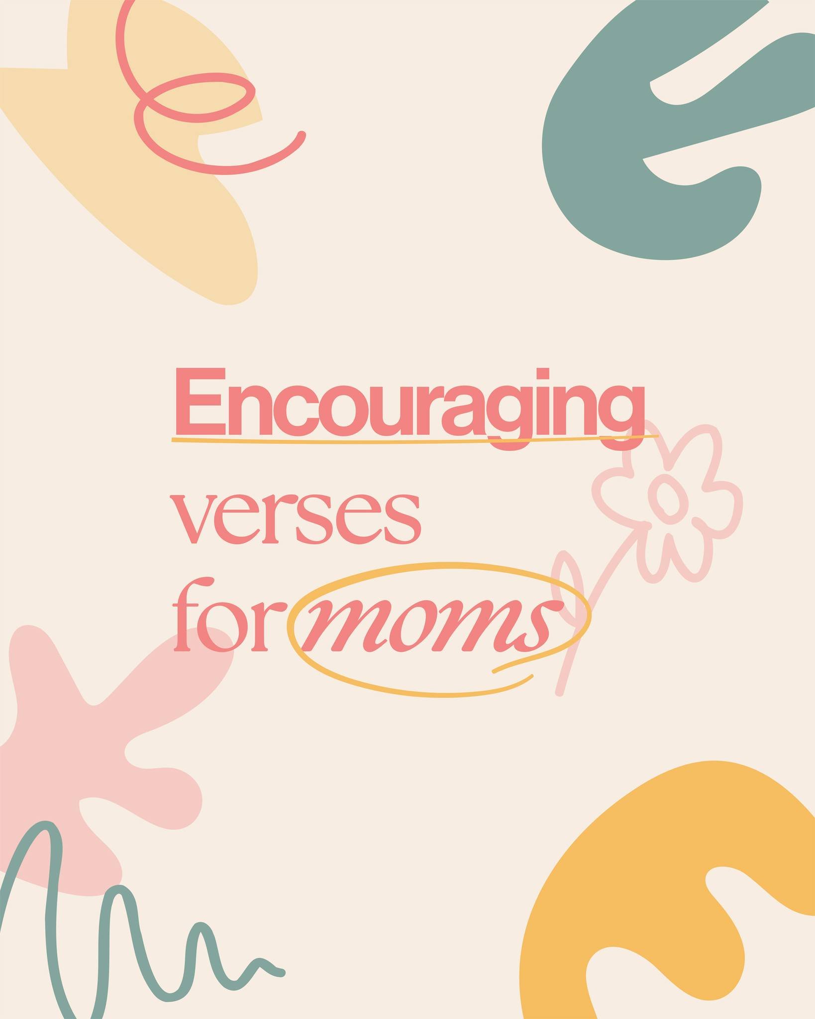 Moms, we want to encourage you! Whatever season you find yourself in, the Word of God is filled with encouragement to meet you where you're at.

🩷 Share this with a mom you want to encourage!