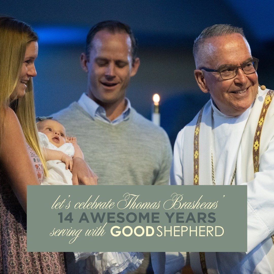 Join us in celebrating the 14 amazing years Pastor Thomas Brashears and his family have dedicated to ministry at Good Shepherd!

Attend a Traditional or Contemporary Worship Service as he shares his last sermon, wrapped up by Council President, Gary 