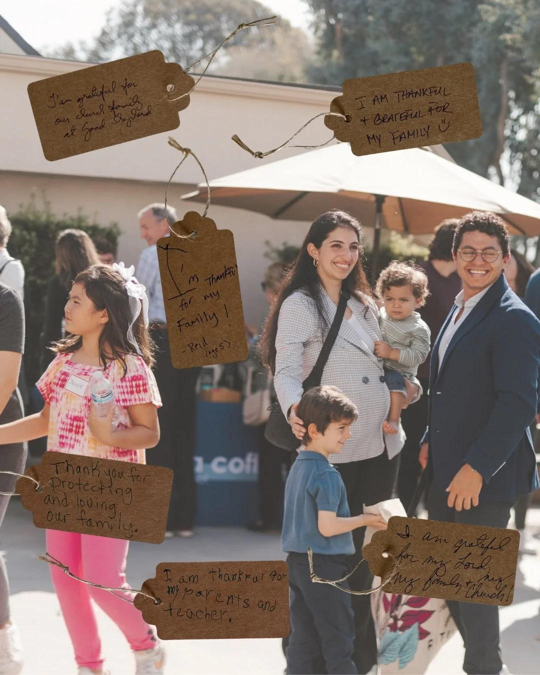 This past Sunday, we spent time as a congregation writing down what we are grateful for. We hope your heart is warmed and you laugh a little too 🧡