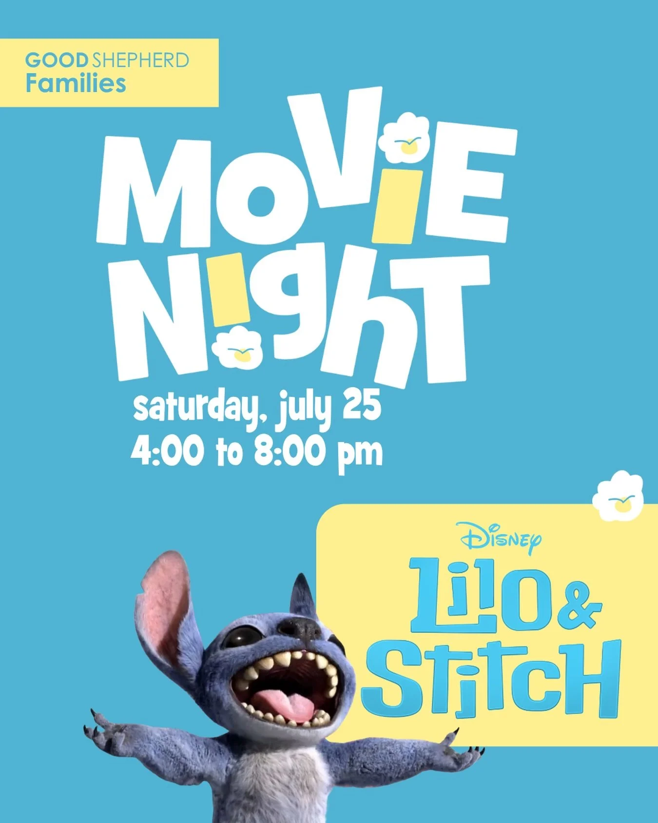Grab your beach chairs, pack your blankets and bring the whole family for a summer night out! We&rsquo;re hosting an outdoor screening of the brand-new Disney&rsquo;s Lilo &amp; Stitch live action film THIS Saturday, July 25.

🍔 @tk_burgers truck se