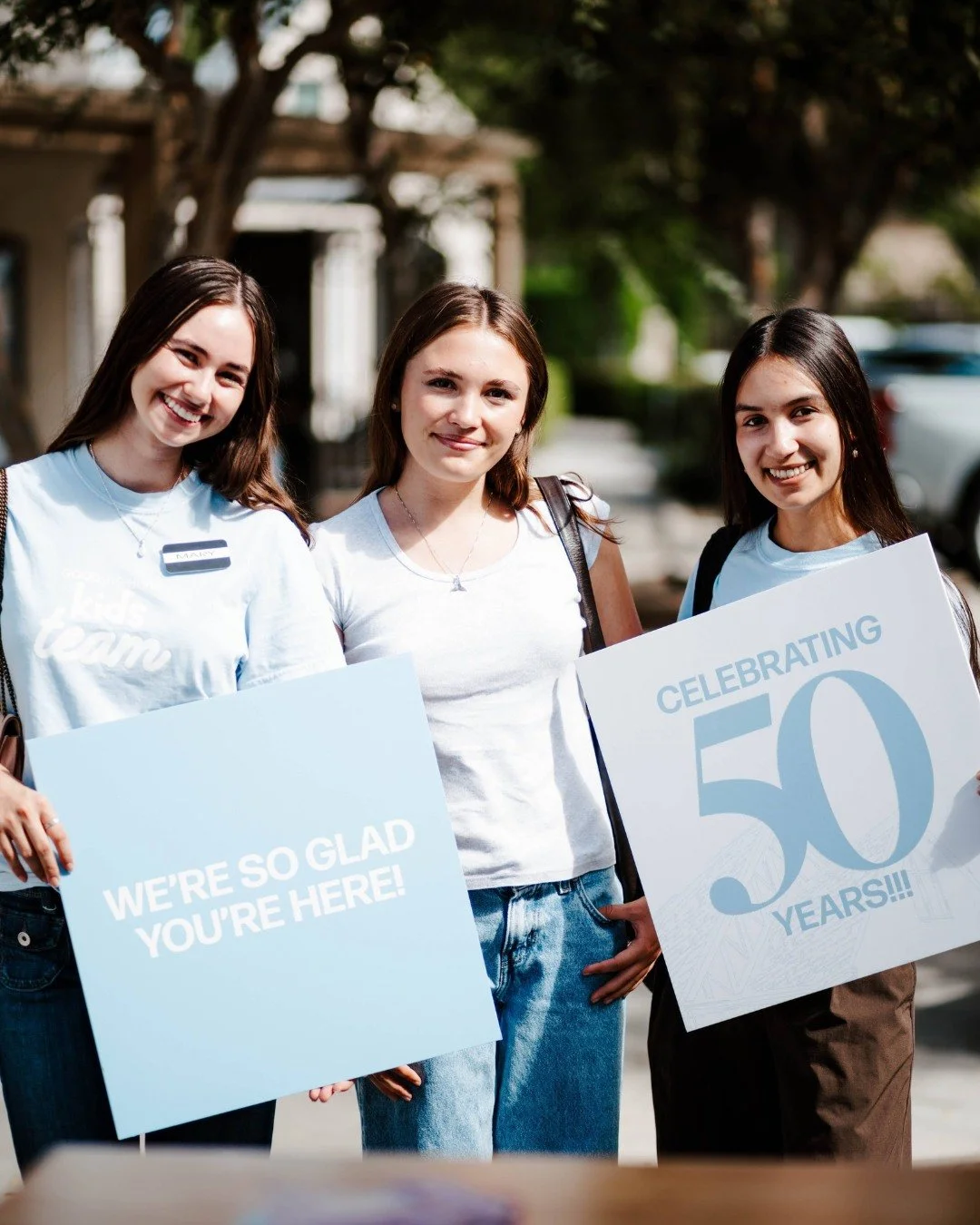 Church, what a day! It was such a gift to celebrate our 50th Anniversary together, spending time with familiar and new faces, and looking back on how God has moved through our congregation.

Here's to 50 more years of being a church who knows Jesus d