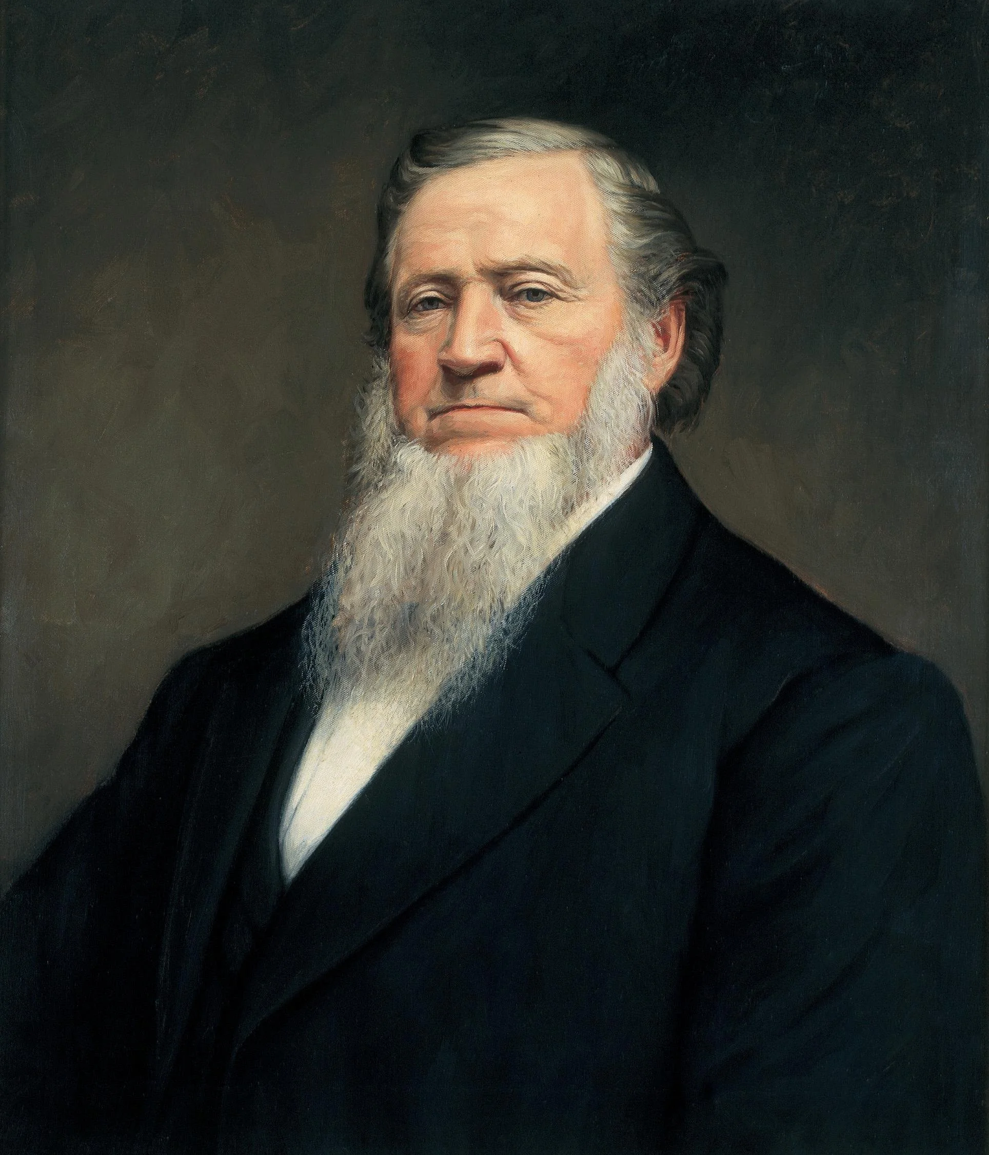 Brigham Young, second president of The Church of Jesus Christ of Latter-day Saints. The Church of Jesus Christ of Latter-day Saints.