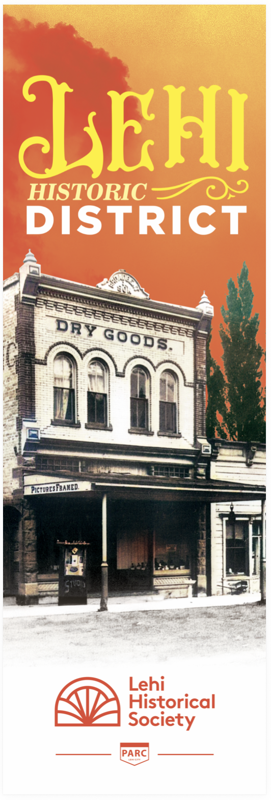 Broadbent's General Store, shown here about 1910, was established in 1882. The firm is Lehi's oldest continuing establishment (Broadbent). ArchivEra #049398.