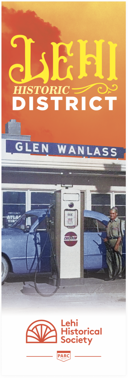 Glen Wanlass pumps gas for a customer at his State Street service station in 1950. ArchivEra #058254.