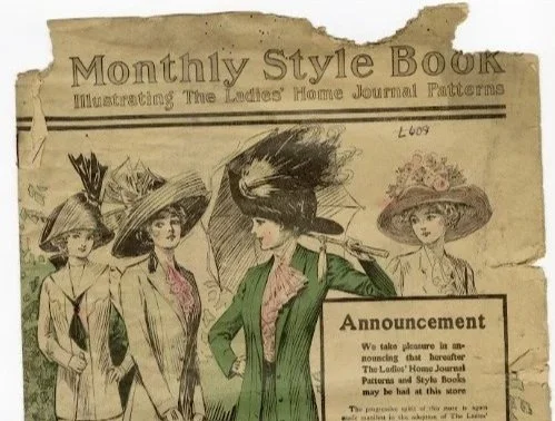 Advertisement for “progressive” and “advanced” styles available at the store, 1910. Lehi Historical  Society.