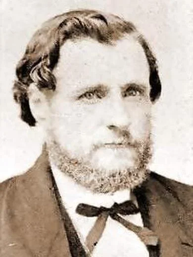 Photo of Israel Evans, date unknown. Courtesy LDS Church Archives