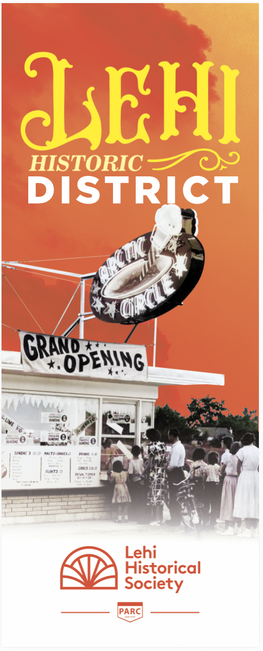 Lehi's Arctic Circle opened in 1953. It was located at 7 E. State St. ArchivEra #033535.