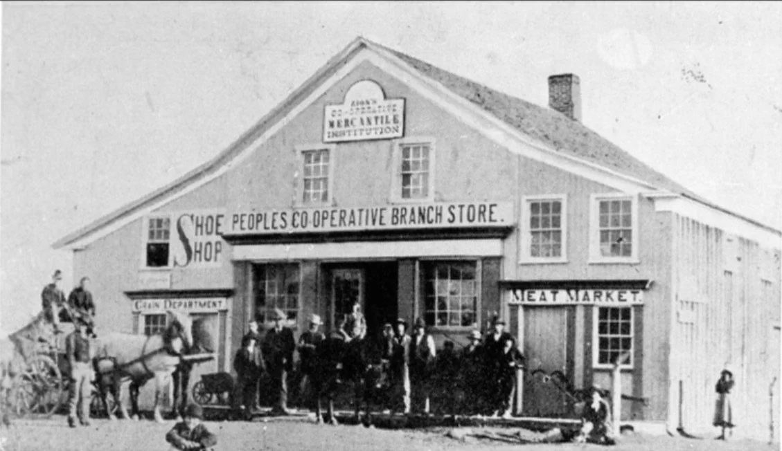 Photo of Peoples Co-op, date unknown. Courtesy of Utah State Historical Society