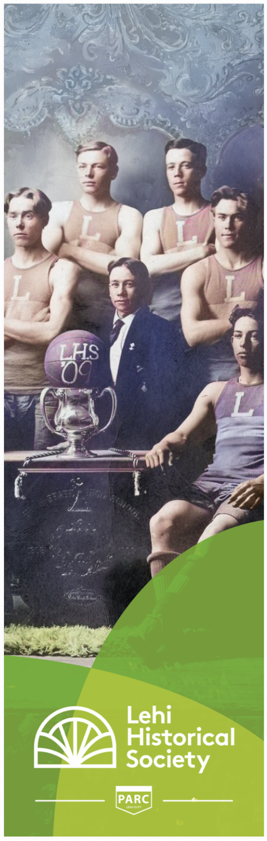 Lehi High School 1909 basketball champions. ArchivEra #033451.