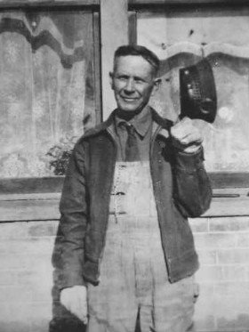 William in his postal uniform. Date unknown.