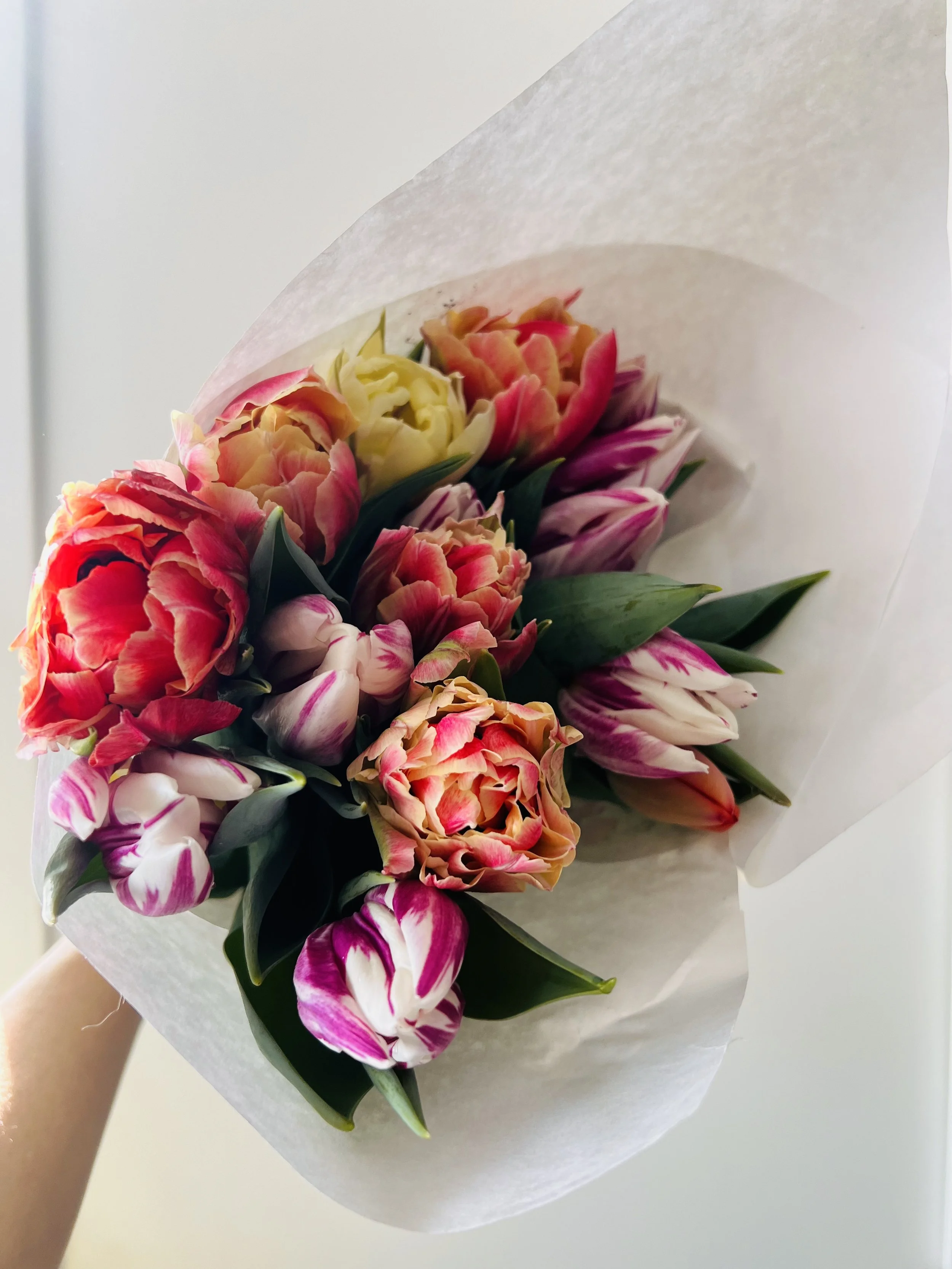 10-Stem Valentine Tulip Bouquet