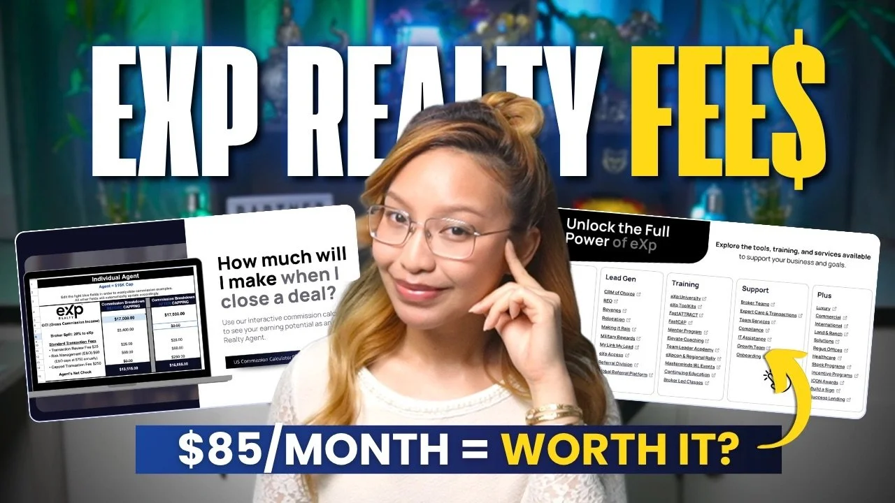 What Does eXp Realty Cost? Commission Split, Cap &amp; Monthly Fees Explained